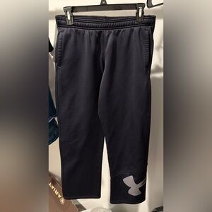 Under Armour Boys Black Joggers Youth Large